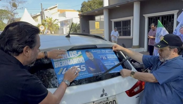Candidatos se reuniram em primeiro ato politico.