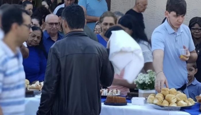 Foto: Reprodução Instagram @SaoJosePP Celebração contou com oração aos pais falecidos, sorteio de presentes e café da manhã preparado pelo movimento Mães que Oram.Celebração contou com oração aos pais falecidos, sorteio de presentes e café da manhã preparado pelo movimento Mães que Oram.